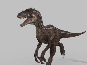 cole&ccedil;&atilde;o de raptores extremos - 8k Modelo 3D