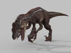 cole&ccedil;&atilde;o de raptores extremos - 8k Modelo 3D