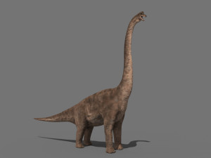 brachiosaur forever - 8k Modello 3D