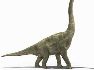 brachiosaur forever - 8k Modello 3D