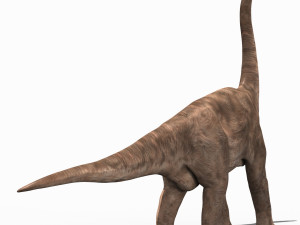 brachiosaur forever - 8k Modello 3D