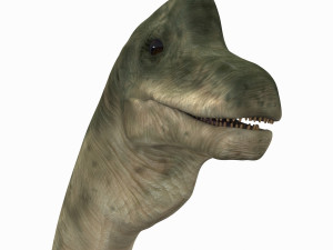 brachiosaur forever - 8k Modello 3D
