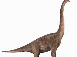 brachiosaur forever - 8k Modello 3D