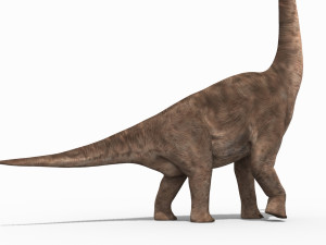 brachiosaur forever - 8k Modello 3D