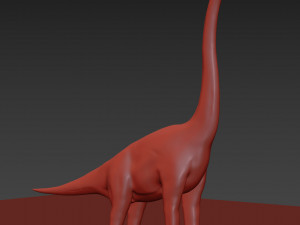 brachiosaur forever - 8k Modello 3D