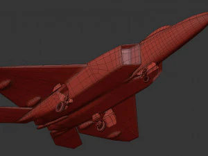 like real f 22 raptor 3D Model
