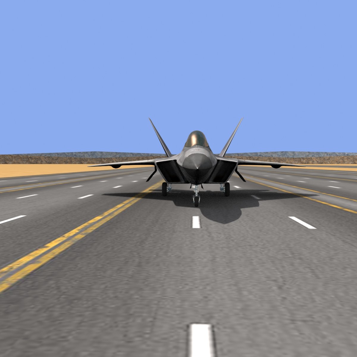 Like Real F 22 Raptor 3D Модель In Скоростной 3DExport