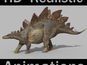 stegosaur forever - 8k 3D Model