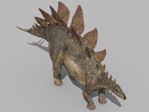 stegosaur forever - 8k 3Dモデル