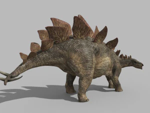 stegosaur forever - 8k 3D Model