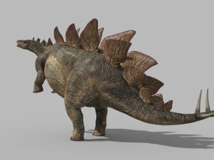 stegosaur forever - 8k 3D Model
