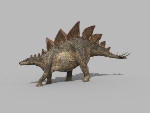 stegosaur forever - 8k 3Dモデル