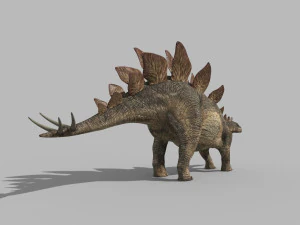 stegosaur forever - 8k 3D Model