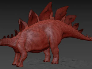 stegosaur forever - 8k 3D Model