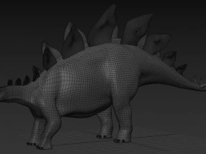 stegosaur forever - 8k 3D Model