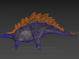 stegosaur forever - 8k 3Dモデル