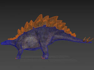 stegosaur forever - 8k 3D Model