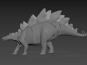 stegosaur forever - 8k 3D Model