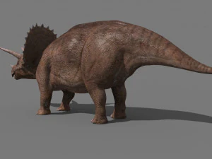 Tributo ao Triceratops - 8K Modelo 3D