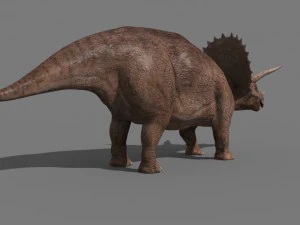 Tributo ao Triceratops - 8K Modelo 3D