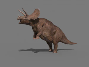 Tributo ao Triceratops - 8K Modelo 3D