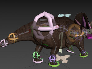 Triceratops Tribute - 8K 3D Модель