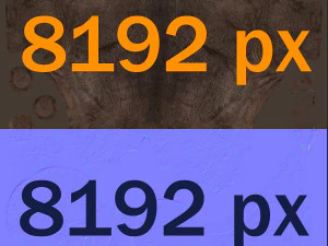 Tributo ao Triceratops - 8K Modelo 3D