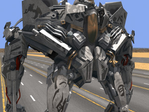 Starscream Ressurection Modelo 3D