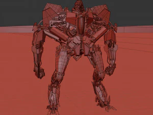 Starscream Ressurection 3D Model