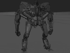 Starscream Ressurection 3D Model