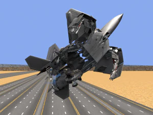 Starscream Ressurection 3D Model