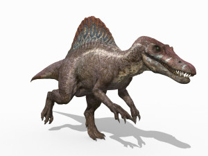 Suchomimus Mongolica - 8K animated JP3 Spinosaur Modelo 3D