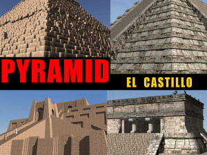 GREAT PYRAMID PACK 3D Model