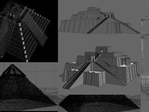 GREAT PYRAMID PACK 3D Model