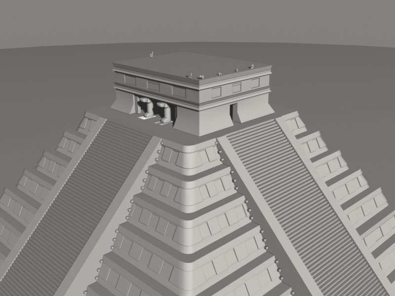 3d модель пирамиды