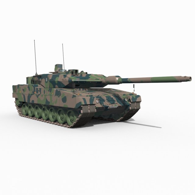 K2 Black Panther Modelo 3D - Baixar Militar no