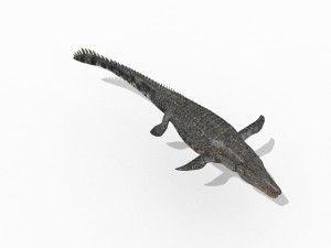 Mosasaurus Rex - 8K animated 3D Model