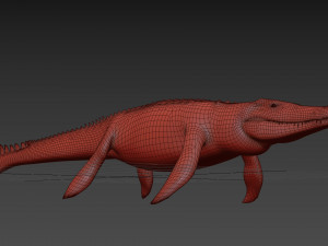 Mosasaurus Rex - 8K animated 3D Model
