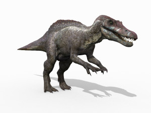 Suchomimus Tenerensis - 8K animated 3D Модель