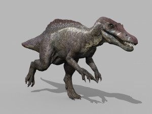 Suchomimus Tenerensis - 8K animated 3D Модель