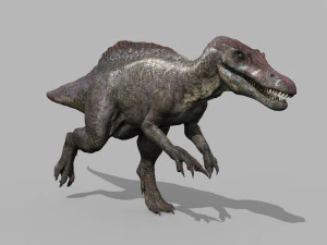 Suchomimus Tenerensis - 8K animated 3D Model