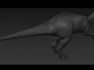 Suchomimus Tenerensis - 8K animated 3D Модель
