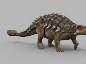 Ankylosaur 8K - fully animated 3D Model