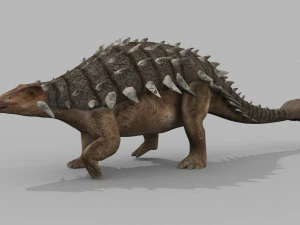 Ankylosaur 8K - fully animated 3D Model