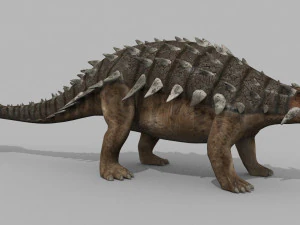 Ankylosaur 8K - fully animated 3D Model