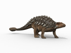 Ankylosaur 8K - fully animated 3D Model