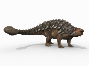 Ankylosaur 8K - fully animated 3D Model