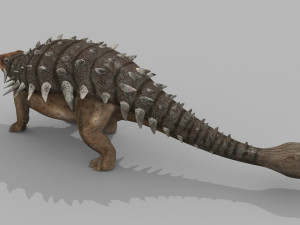 Ankylosaur 8K - fully animated 3D Model