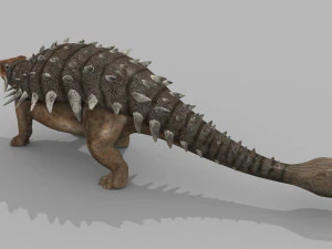 Ankylosaur 8K - fully animated 3D Model