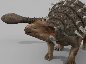 Ankylosaur 8K - fully animated 3D Model
